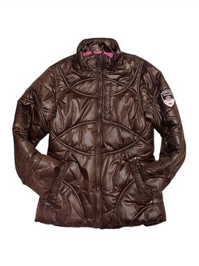 HAWKE & CO Girl's Brown Winter Coat Size 10/12